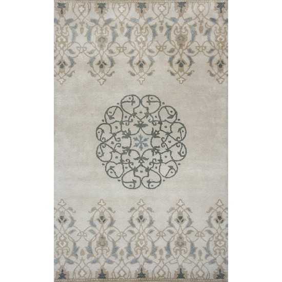 Samara Ivory Elegance 3'3" x 5'3" Area Rug