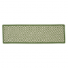 Colonial Mills Stair Tread Outdoor Houndstooth Tweed Leaf Green Stair Tread