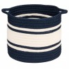Colonial Mills Basket Outland Basket Navy Round