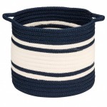 Colonial Mills Basket Outland Basket Navy Round