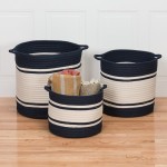 Colonial Mills Basket Outland Basket Navy Round