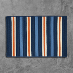 Colonial Mills Rug Painter Stripe Set Sail Blue Rectangle