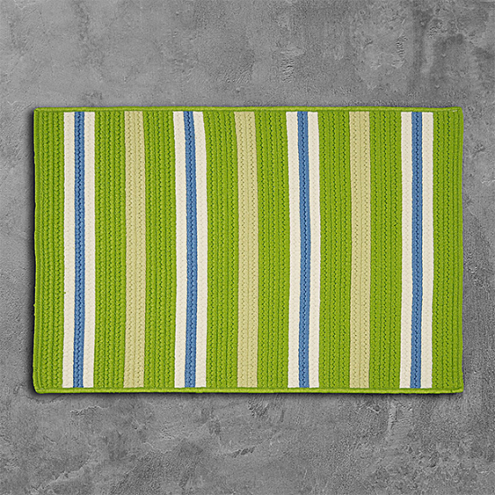 Colonial Mills Rug Painter Stripe Garden Bright Rectangle