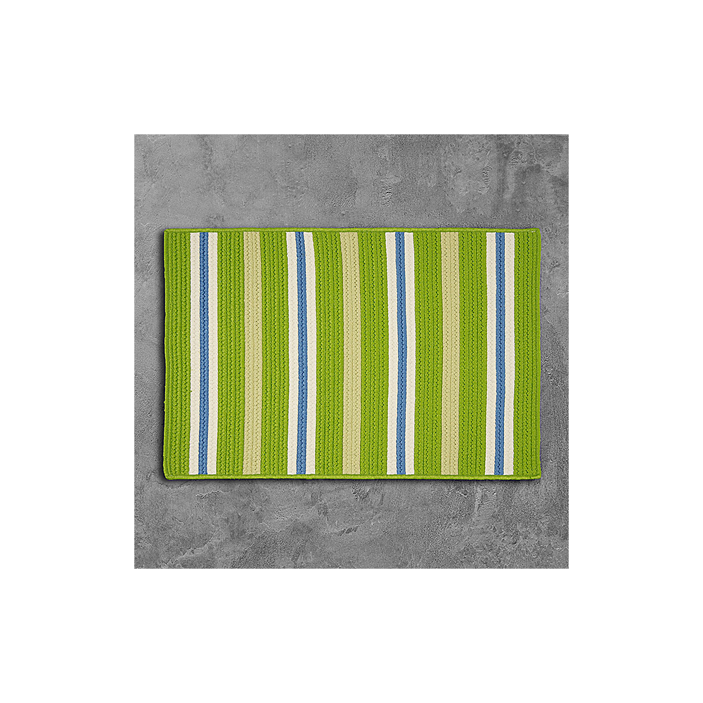 Colonial Mills Rug Painter Stripe Garden Bright Rectangle