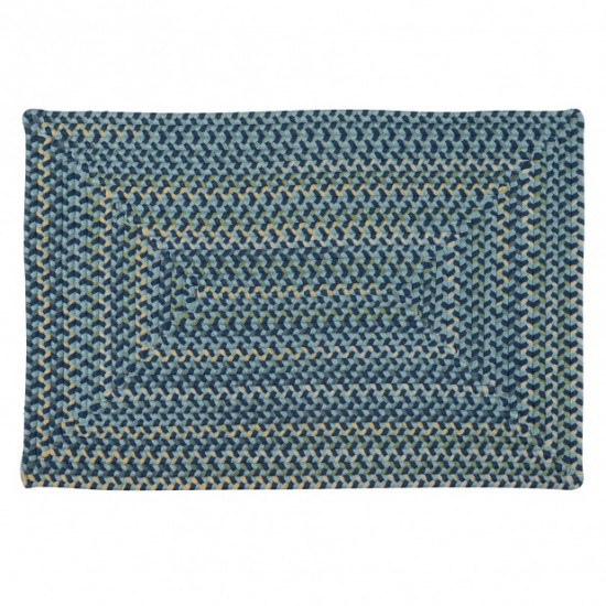 Colonial Mills Rug Pinto Blue Rectangle