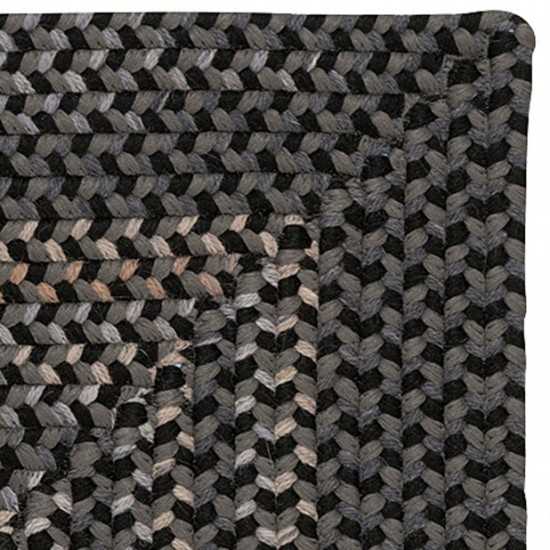 Colonial Mills Rug Pinto Black Sample