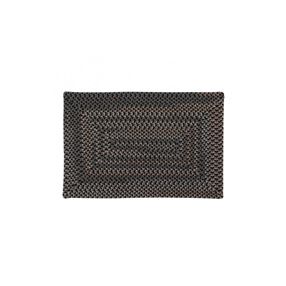 Colonial Mills Rug Pinto Black Rectangle