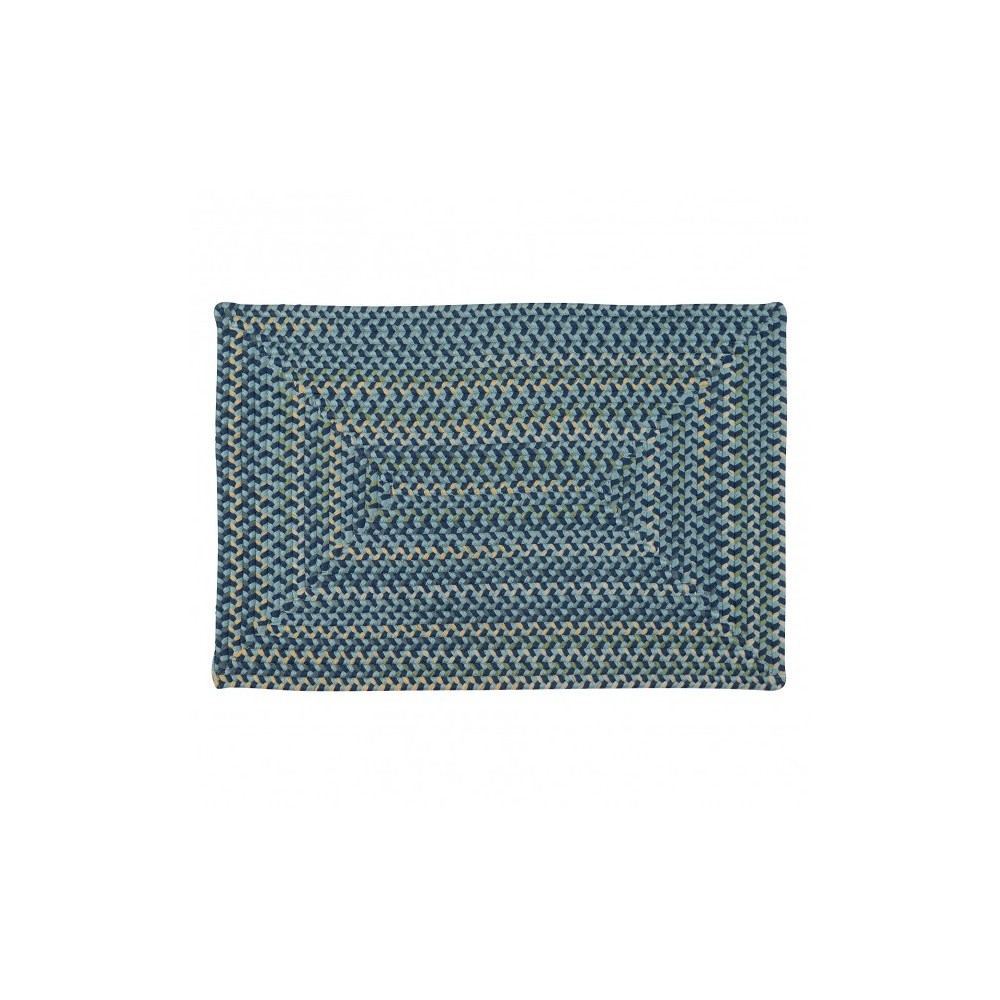 Colonial Mills Rug Pinto Blue Rectangle