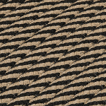 Colonial Mills Rug Point Prim Black Square