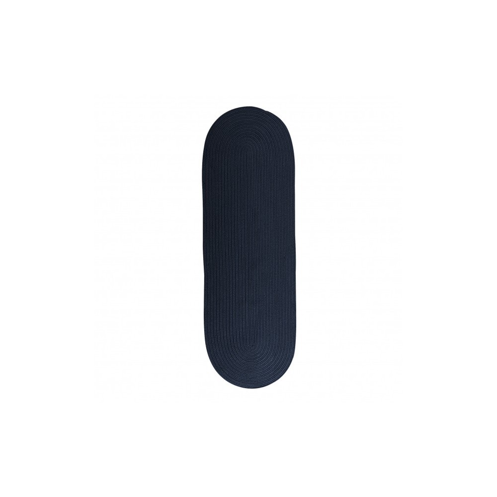 Colonial Mills Rug Port Royale Navy Runner (Oval)