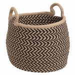 Colonial Mills Basket Prevé Basket Taupe & Black Round