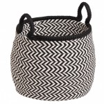 Colonial Mills Basket Prevé Basket White & Black Round