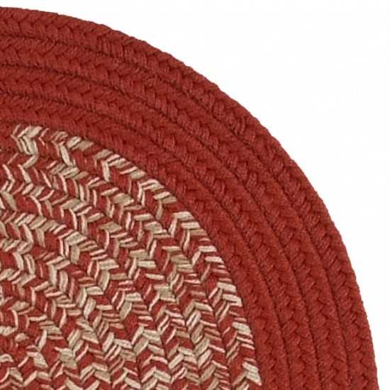 Colonial Mills Rug Puritan Red Runner (Oval)