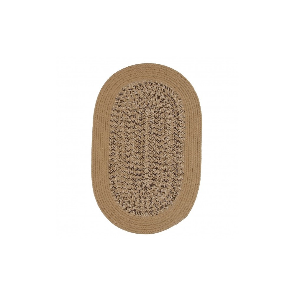 Colonial Mills Rug Puritan Beige Runner (Oval)