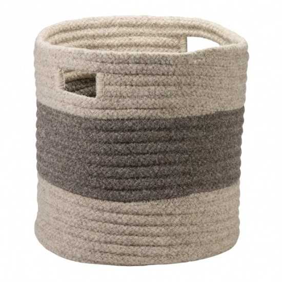 Colonial Mills Basket Remy Grey Round