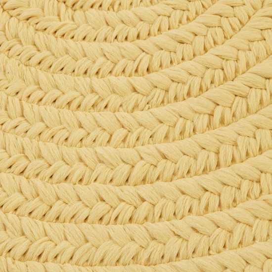 Colonial Mills Rug Reversible Flat-Braid (Oval) Runner Yellow Runner (Oval)