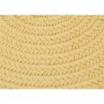 Colonial Mills Rug Reversible Flat-Braid (Oval) Runner Yellow Runner (Oval)