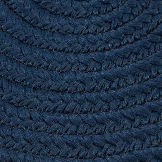 Colonial Mills Rug Reversible Flat-Braid (Oval) Runner Navy Runner (Oval)