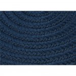 Colonial Mills Rug Reversible Flat-Braid (Oval) Runner Navy Runner (Oval)