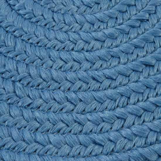 Colonial Mills Rug Reversible Flat-Braid (Oval) Runner Oasis Blue Runner (Oval)