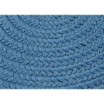 Colonial Mills Rug Reversible Flat-Braid (Oval) Runner Oasis Blue Runner (Oval)