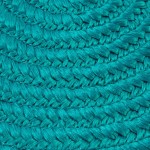 Colonial Mills Rug Reversible Flat-Braid (Oval) Runner Aqua Runner (Oval)