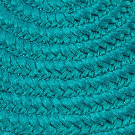 Colonial Mills Rug Reversible Flat-Braid (Oval) Runner Aqua Runner (Oval)