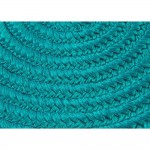 Colonial Mills Rug Reversible Flat-Braid (Oval) Runner Aqua Runner (Oval)