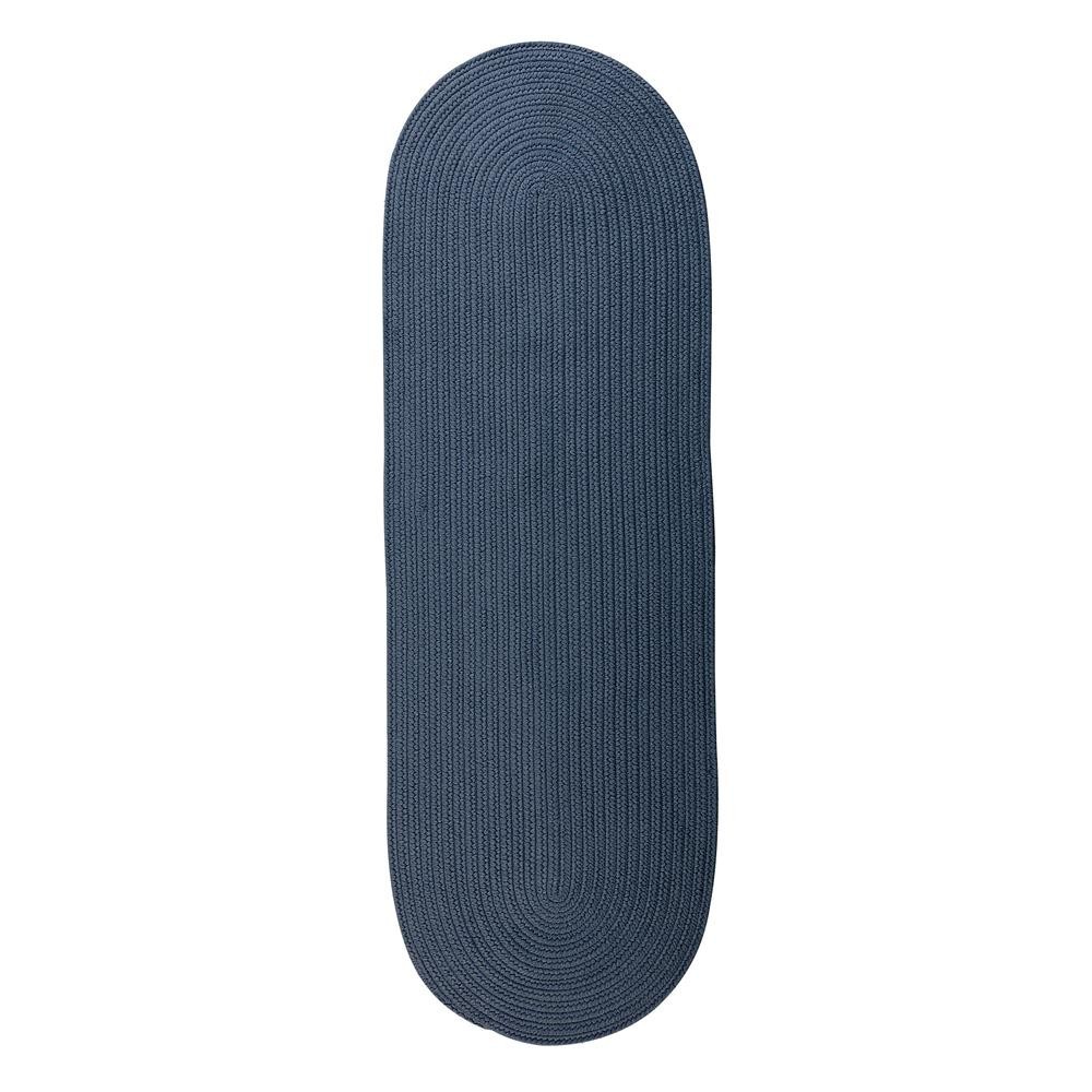 Colonial Mills Rug Reversible Flat-Braid (Oval) Runner Cobalt Blue Runner (Oval) Colonial Mills Rug Reversible Flat-Braid (Oval) Runner Cobalt Blue Runner (Oval)