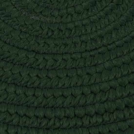 Colonial Mills Rug Reversible Flat-Braid (Oval) Runner Hunter Green Runner