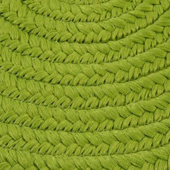 Colonial Mills Rug Reversible Flat-Braid (Oval) Runner Lime Runner (Oval)