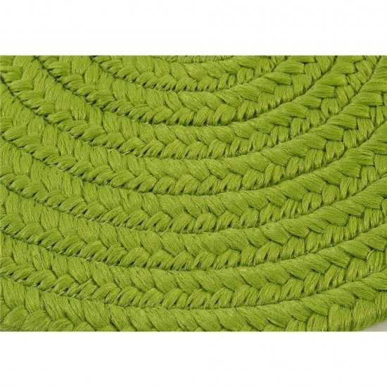 Colonial Mills Rug Reversible Flat-Braid (Oval) Runner Lime Runner (Oval)