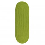 Colonial Mills Rug Reversible Flat-Braid (Oval) Runner Lime Runner (Oval)