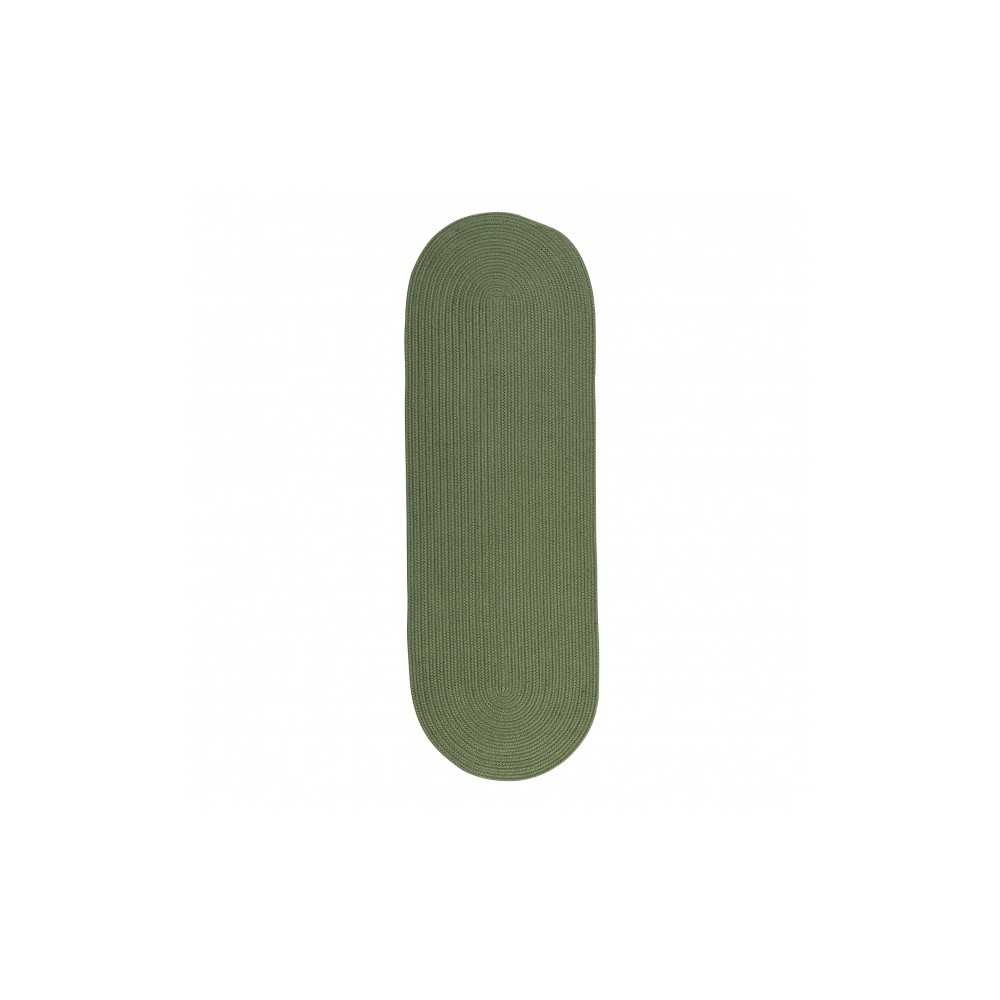 Colonial Mills Rug Reversible Flat-Braid (Oval) Runner Moss Green Runner (Oval) Colonial Mills Rug Reversible Flat-Braid (Oval) Runner Moss Green Runner (Oval)
