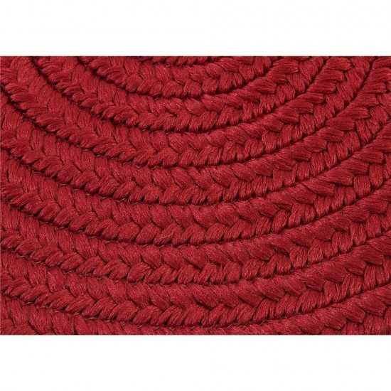 Colonial Mills Rug Reversible Flat-Braid (Oval) Runner Red Runner (Oval)