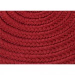 Colonial Mills Rug Reversible Flat-Braid (Oval) Runner Red Runner (Oval)