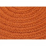 Colonial Mills Rug Reversible Flat-Braid (Oval) Runner Rust Runner (Oval)