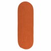 Colonial Mills Rug Reversible Flat-Braid (Oval) Runner Rust Runner (Oval)