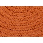 Colonial Mills Rug Reversible Flat-Braid (Oval) Runner Rust Runner (Oval)