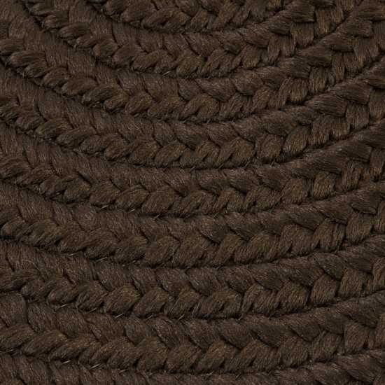 Colonial Mills Rug Reversible Flat-Braid (Oval) Runner Earth Brown Runner (Oval)