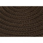 Colonial Mills Rug Reversible Flat-Braid (Oval) Runner Earth Brown Runner (Oval)