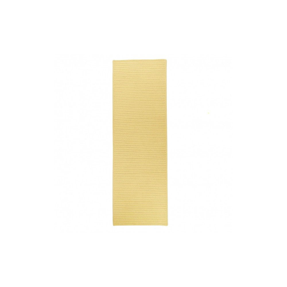 Colonial Mills Rug Reversible Flat-Braid (Rect) Runner Yellow Runner (Rectangle) Colonial Mills Rug Reversible Flat-Braid (Rect) Runner Yellow Runner (Rectangle)