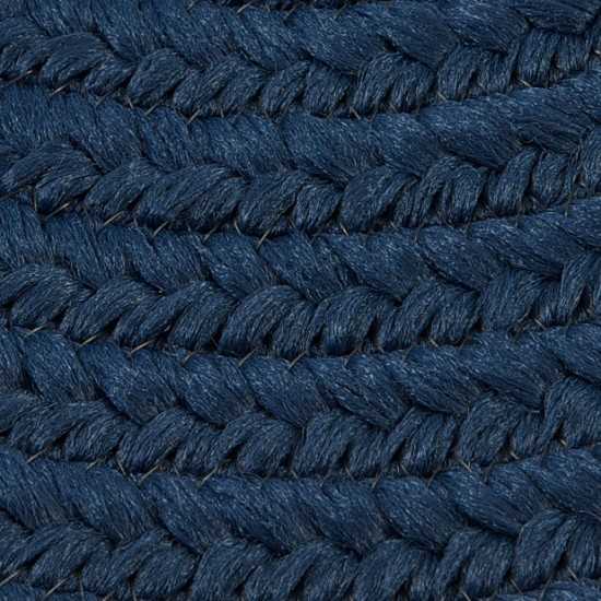 Colonial Mills Rug Reversible Flat-Braid (Rect) Runner Navy Runner (Rectangle)