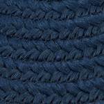 Colonial Mills Rug Reversible Flat-Braid (Rect) Runner Navy Runner (Rectangle)