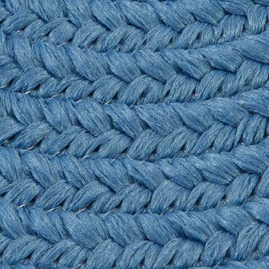 Colonial Mills Rug Reversible Flat-Braid Runner Oasis Blue Runner (Rectangle)