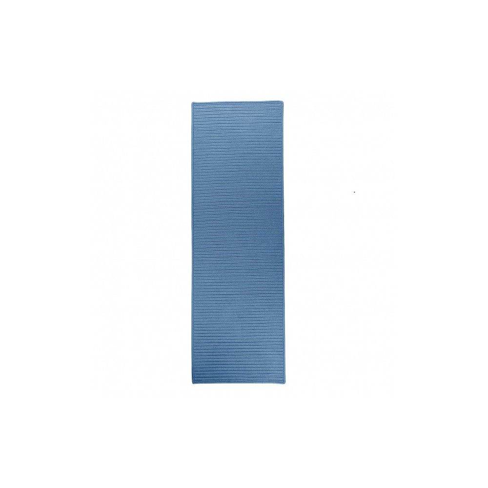 Colonial Mills Rug Reversible Flat-Braid Runner Oasis Blue Runner (Rectangle) Colonial Mills Rug Reversible Flat-Braid Runner Oasis Blue Runner (Rectangle)