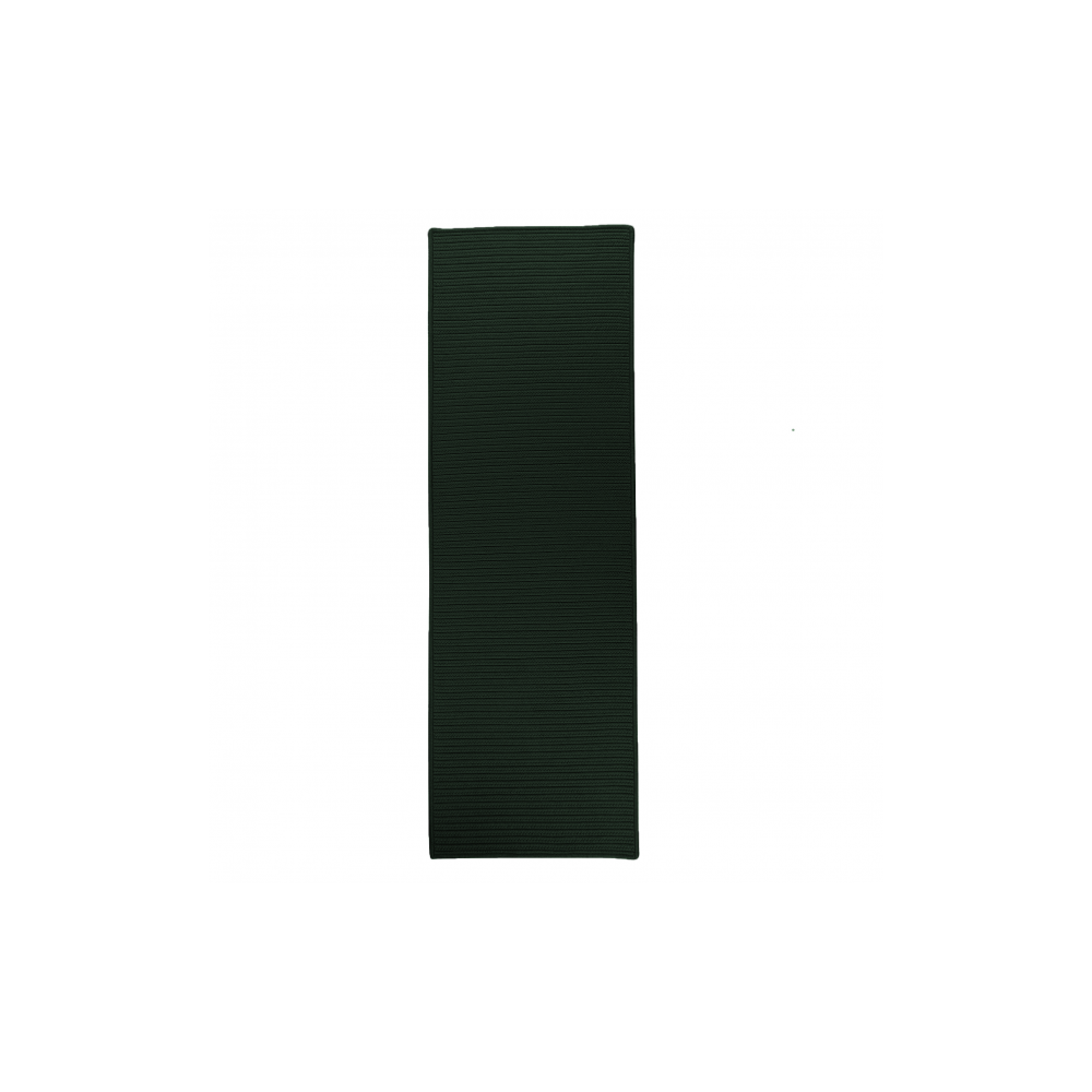 Colonial Mills Rug Reversible Flat-Braid Runner Hunter Green Runner (Rectangle) Colonial Mills Rug Reversible Flat-Braid Runner Hunter Green Runner (Rectangle)