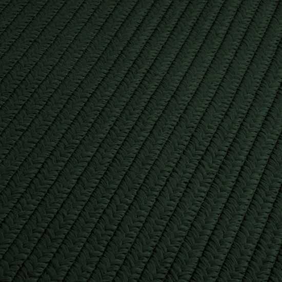 Colonial Mills Rug Reversible Flat-Braid Runner Hunter Green Runner (Rectangle)