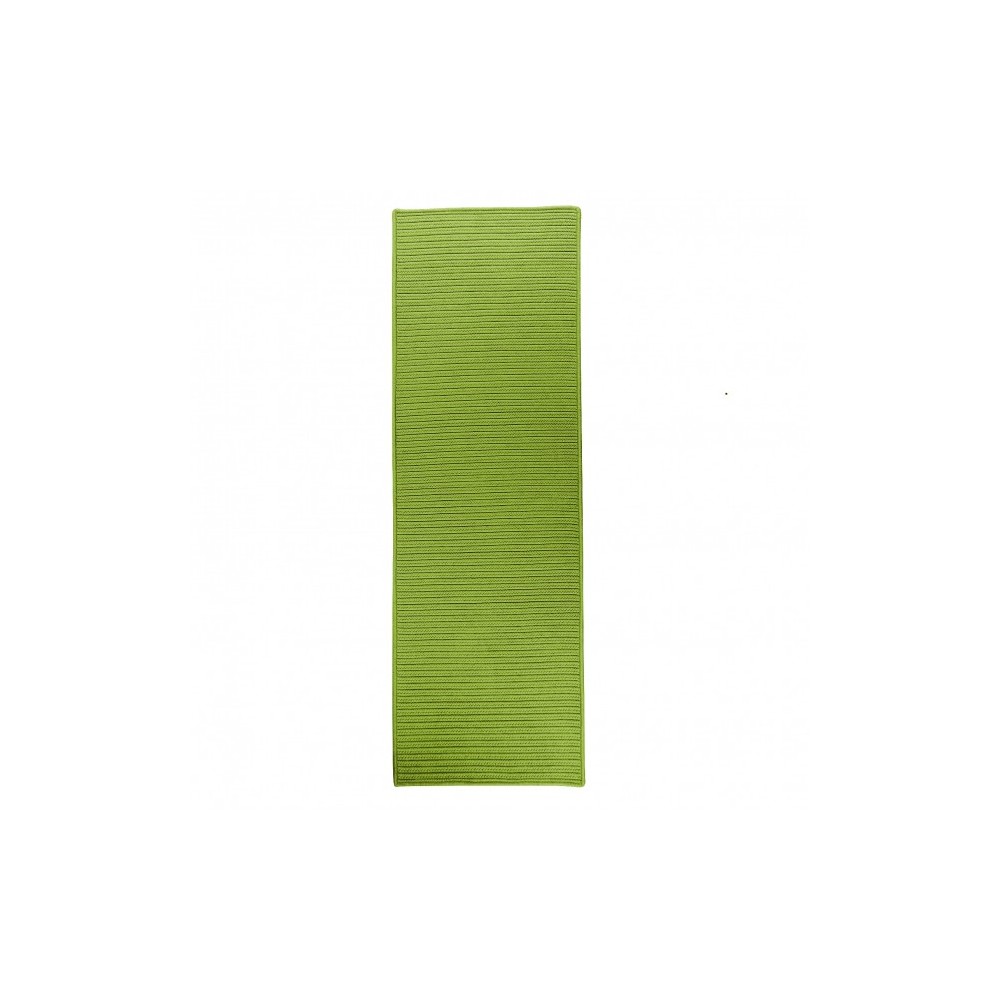 Colonial Mills Rug Reversible Flat-Braid (Rect) Runner Lime Runner (Rectangle)