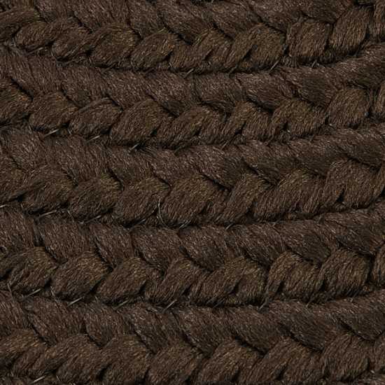 Colonial Mills Rug Reversible Flat-Braid Runner Earth Brown Runner (Rectangle)